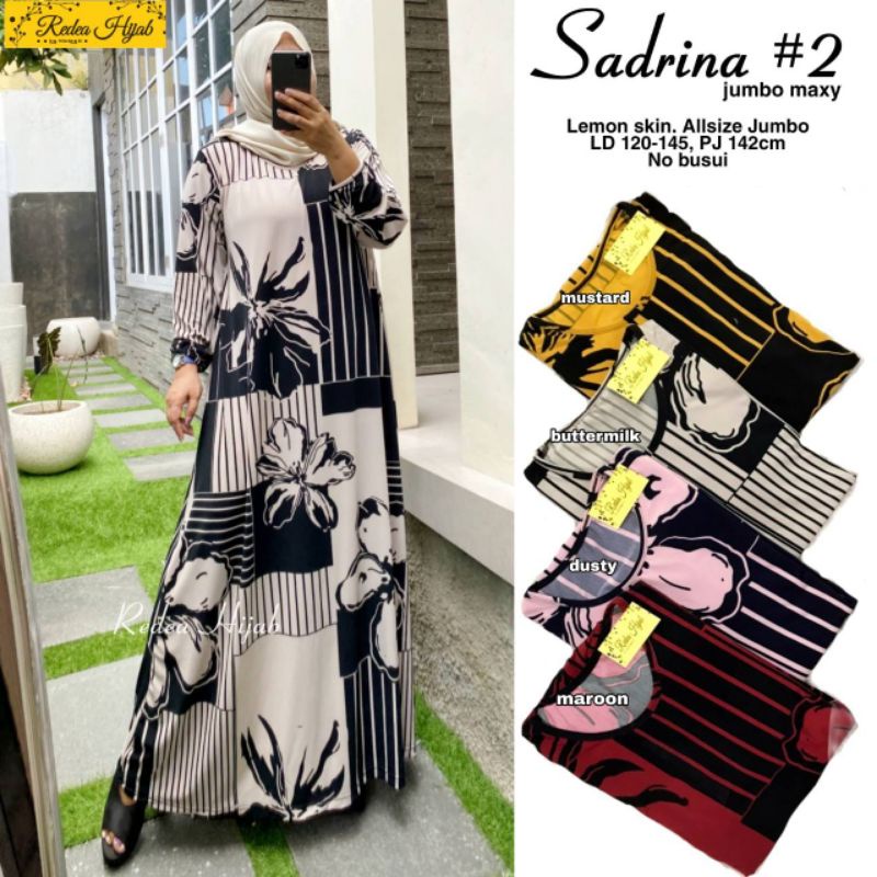 Ld 120-145cm | MAXI JUMBO SANDRINA #2 made by REDEA | GAMIS BIG SIZE