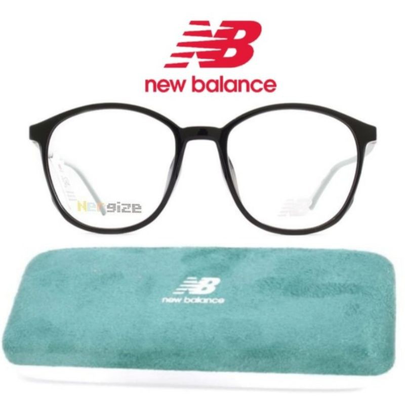 Frame Kacamata Minus Pria Wanita Original New Balance NB09104-C02 Nergize - BLK/W