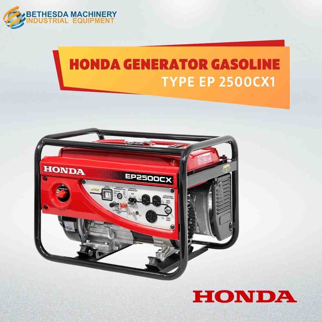 Genset Bensin Generator Mini 1760 Watt Genset Portable Honda EP 2500CX