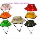 Topi Bucket sablon Jerapah Tali