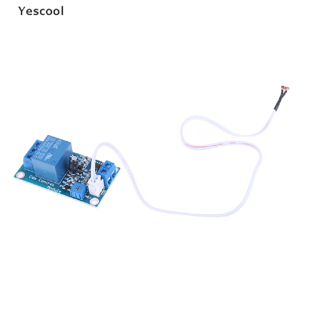 Yescool Modul relay photoresistor DC5 / 12v xh-m131 sensor Deteksi Cahaya