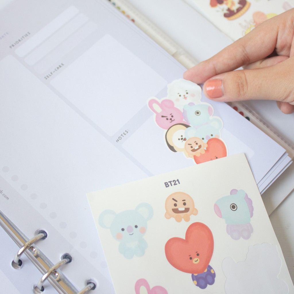 Paperie Lab - Stickers Sheet A6 ( K-POP Series )