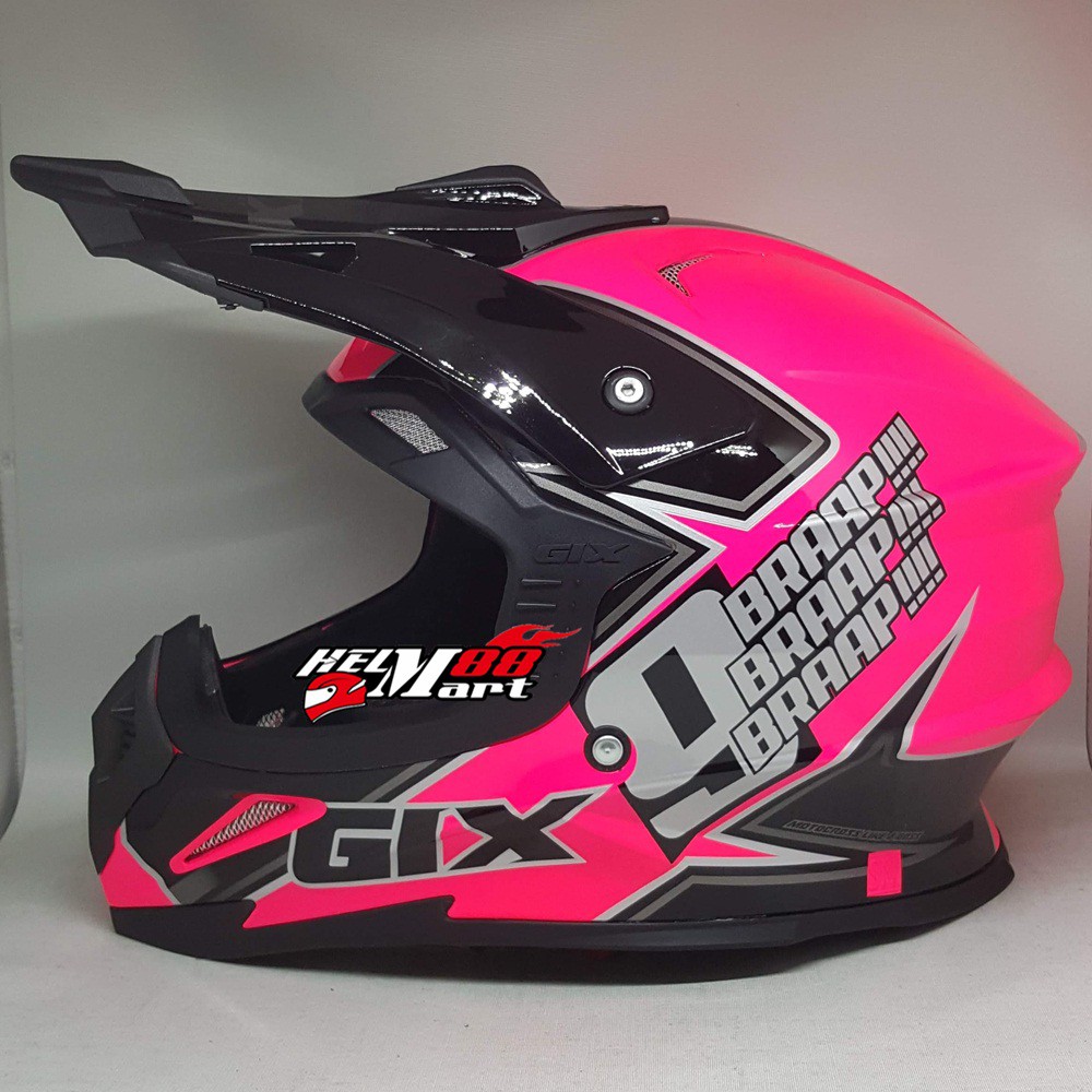 GIX Cross  Rebel Helm Motocross GIX Supercross Supermoto