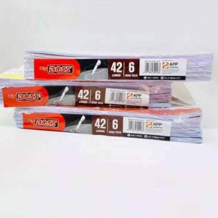 

Buku Tulis bigboss isi 1pk 6buku1buku isi/42 lembar Buku B5 Vision Update