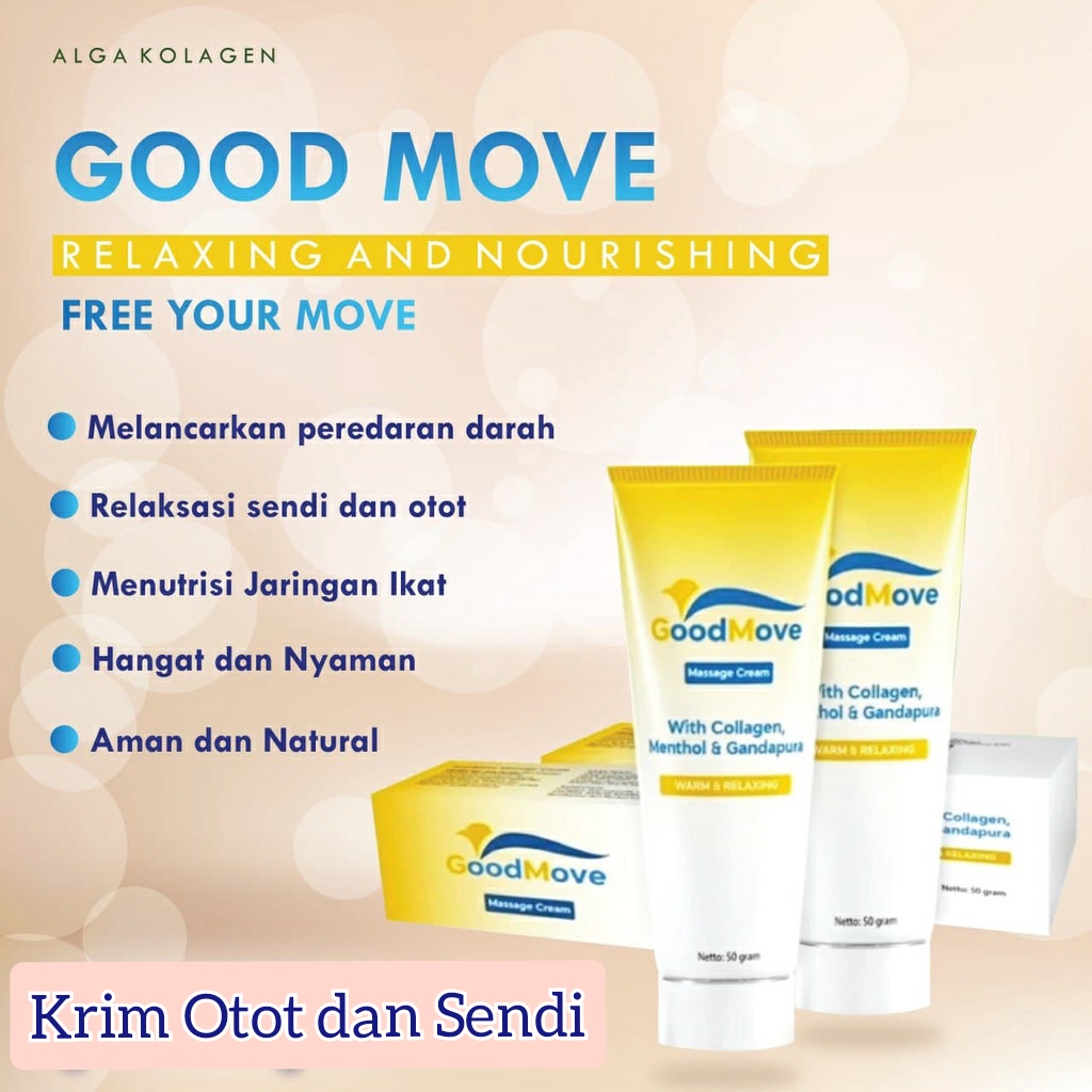 GoodMove Krim Otot dan Sendi Relaxing and Nourishing Massage Cream