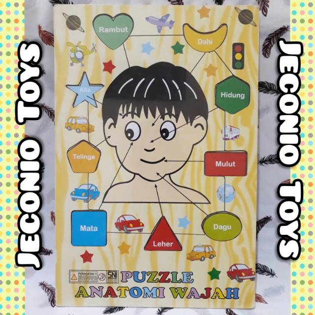 Puzzle anatomi wajah