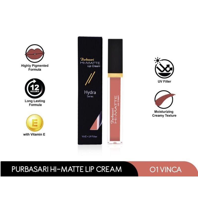 Purbasari Hi-Matte Lip Cream