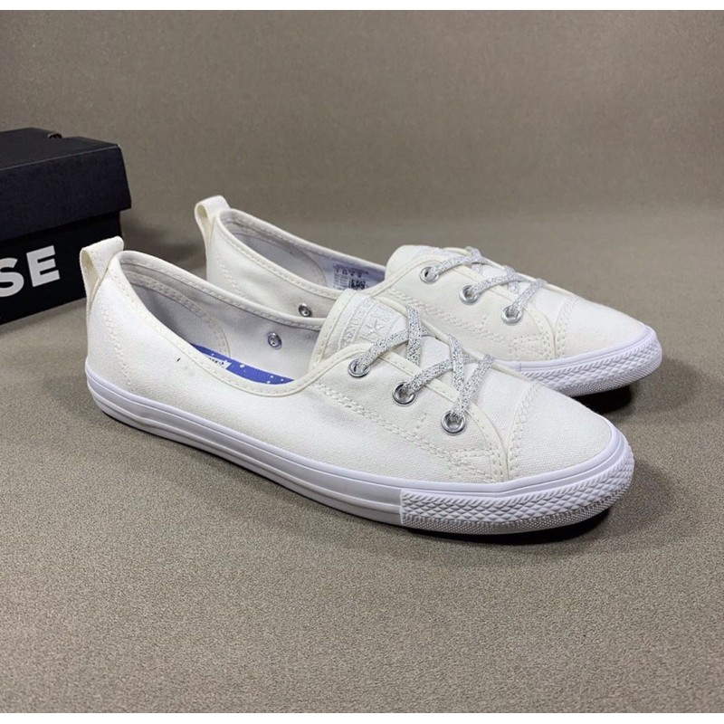 Sepatu  CONVERSE 564988C VINTAGE WHITE/SILVER (WOMEN)
