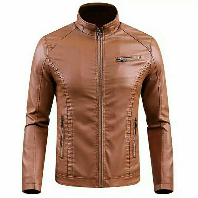 (NEW TREN) Jaket Kulit Mondy AJ /Bigsize/Size S M L XL 2XL 3XL 4XL 5XL