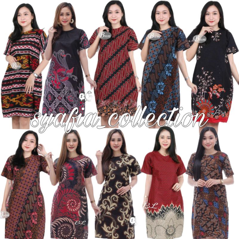 DRESS BATIK WANITA TERMURAH TERBARU