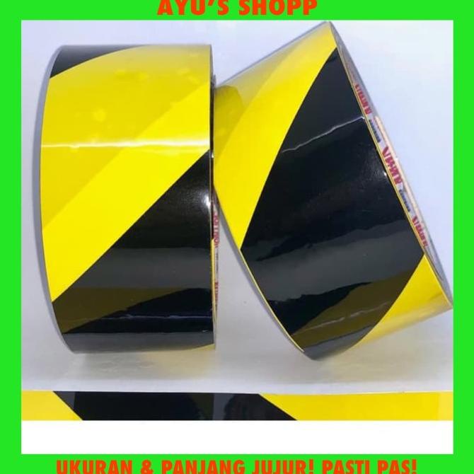 

OPEN RESSELER Lakban/ Isolasi/ Selotip/ Tape Police Line warna Kuning Hitam / Merah
