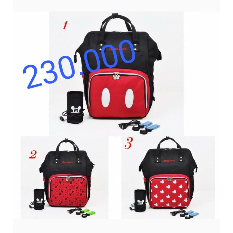 Recomended  RANSEL BABY DIAPERS  MICKEY LAV RANSEL ANL BABY TAS BAYI TAS TRAVEL TAS MUDIK BABY