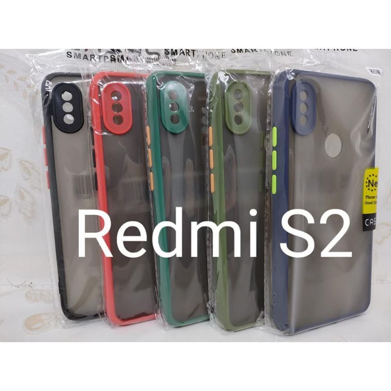 SLIKON/CASE HP ORI ADA PELINDUNG KAMERA REDMI S2