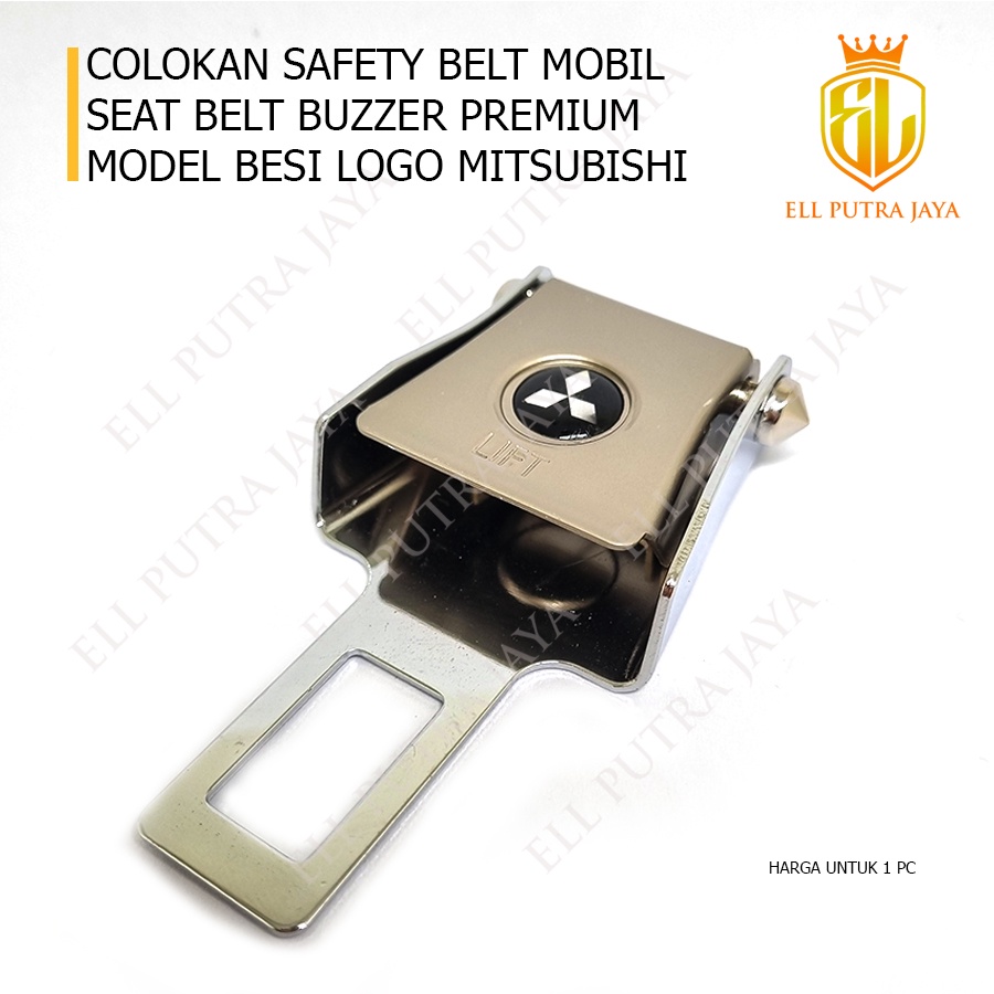 COLOKAN SAFETY BELT MOBIL / SEAT BELT BUZZER 2 IN 1 MITSUBISHI