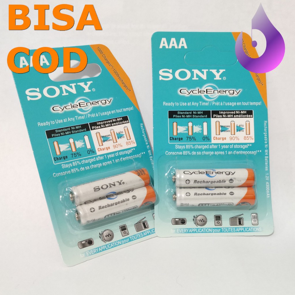 ORIGINAL BATU BATRE BATTERY SONY A3 AA 4300 mAh ISI 2 CAS