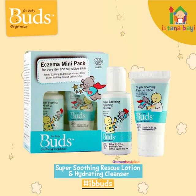 Buds Organics - Buds Soothing Organics Eczema Rescue Kit Set