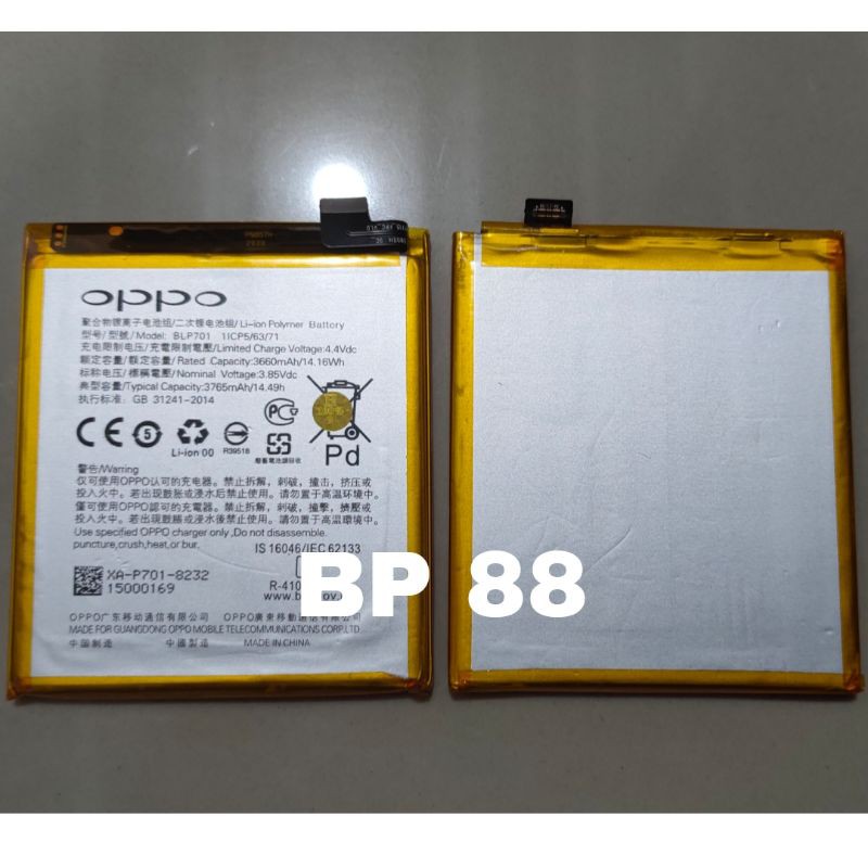 Baterai batre OPPO Reno blp-701 blp701 blp 701 ori