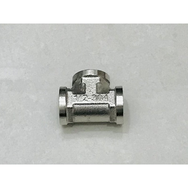 Nepel T Drat Dalam Nepel 1/2” 1/2 Inch Tee Drat Dalam Stainless 304 SS