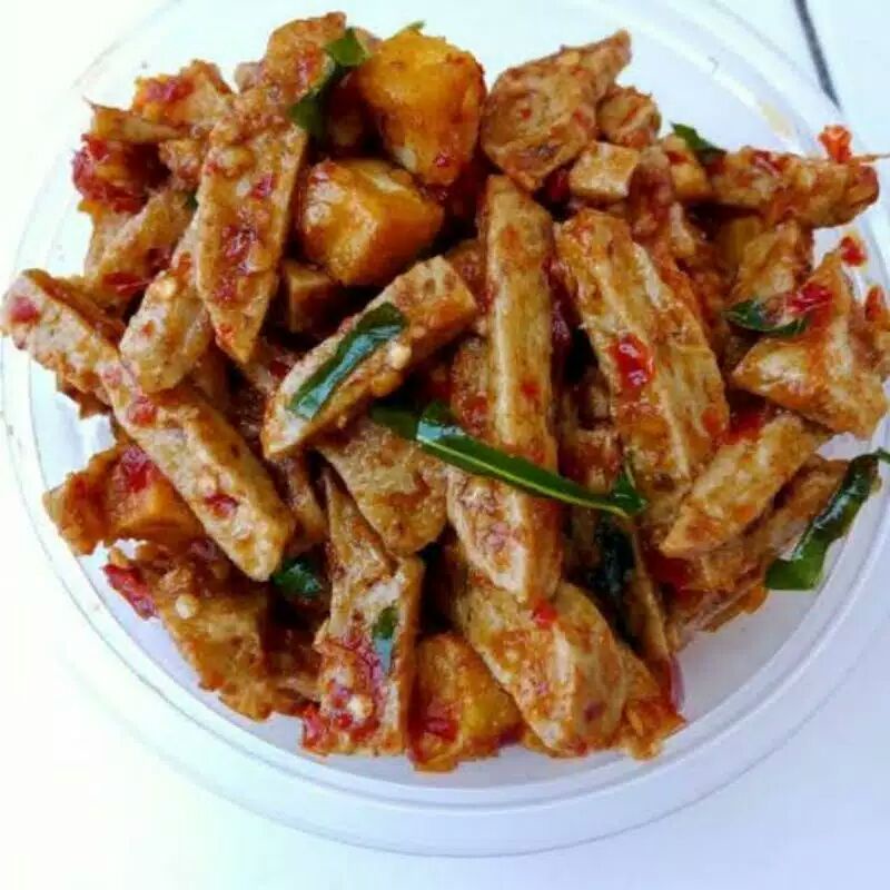 

MamaKhaylaSnack basreng bumbu siram pedas daun jeruk 80gr