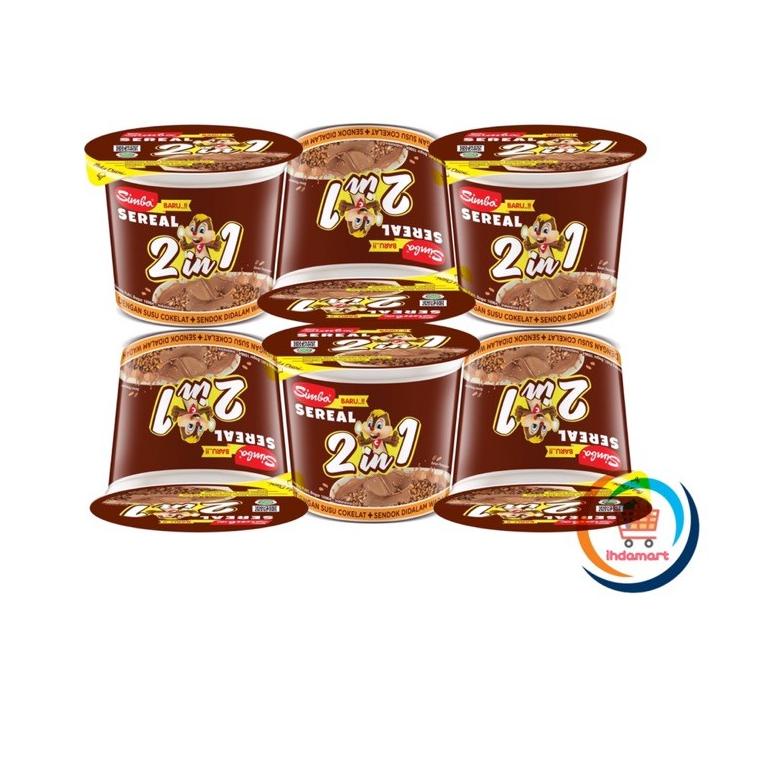 

[PRODUK GEKCT] Coco Crunch Simba Sereal Cup ( 2 in 1 )24 gram Isi 6 pcs 70S