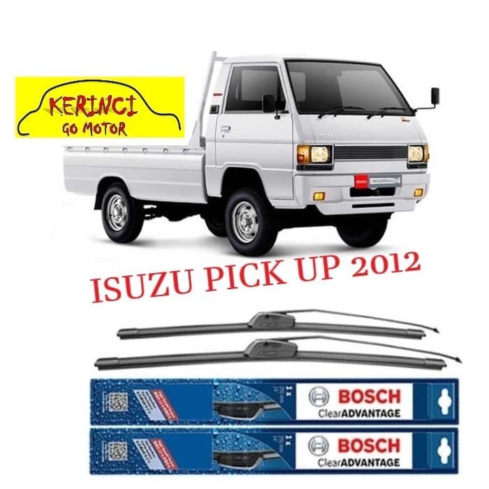 WIPER BOSCH CLEAR ADVANTAGE ISUZU PICK UP 2012 22&quot; &amp; 16&quot; SEPASANG