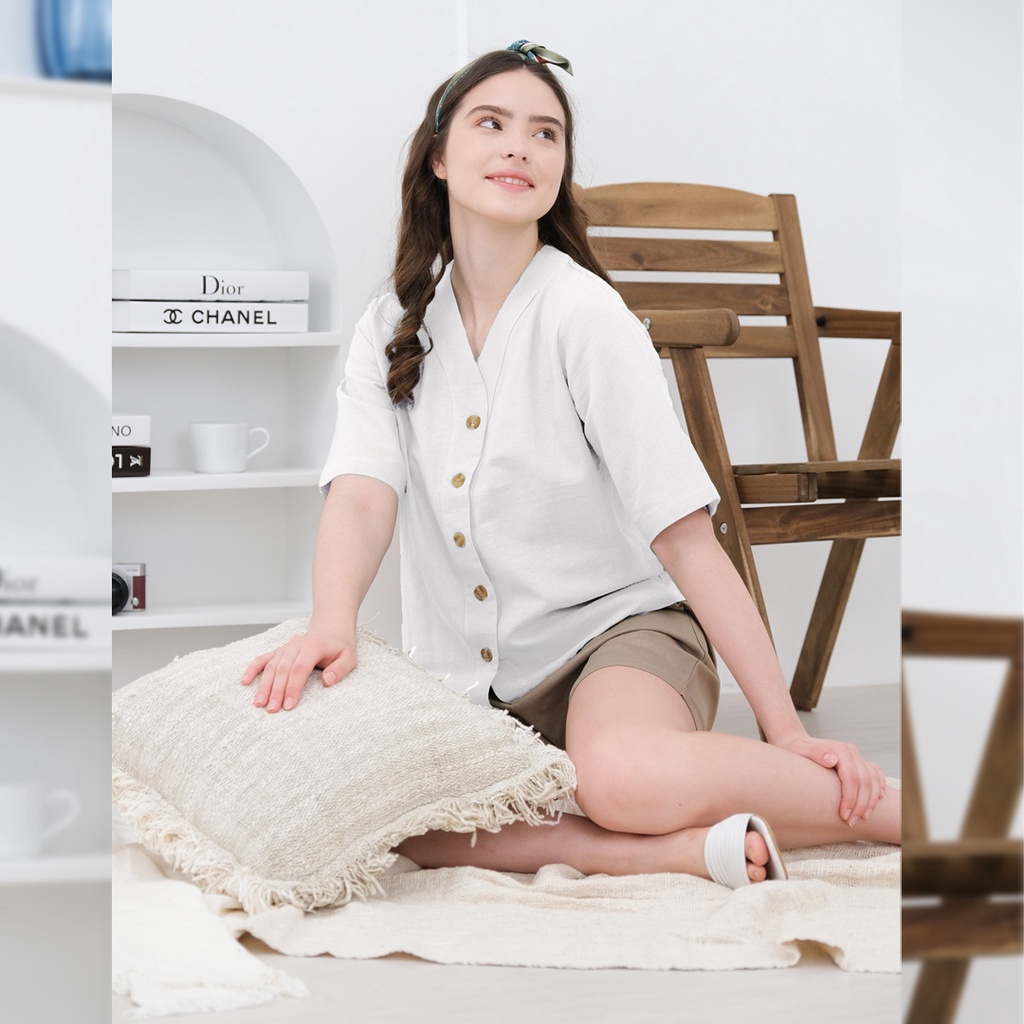 Beatrice Clothing Nazka Blouse - Atasan Wanita-4