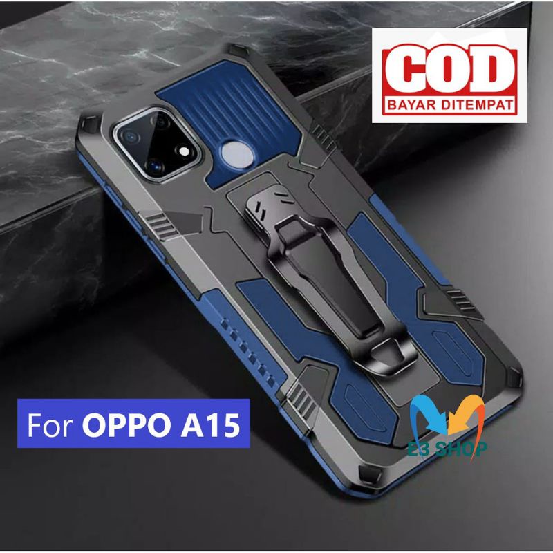 OPPO A15 HARD CASE STANDING COVER