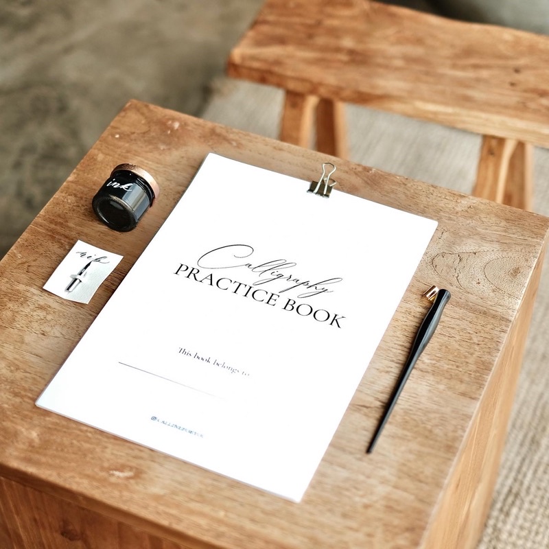 

Calligraphy Practice Book