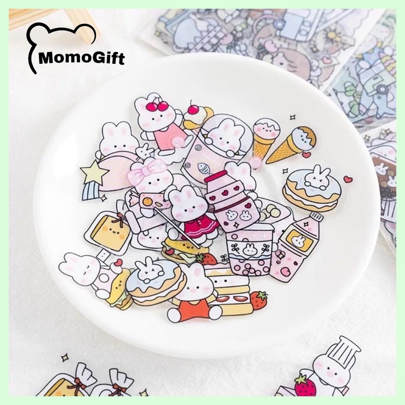 

40pcs Stiker Desain Kartun Rosyposy PVC Japanese Style - RP01