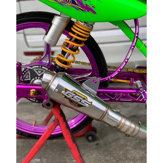 slincer original gss racing muffler tipe ft pro