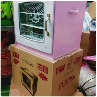 OVEN CAKE FLIPPER WARNA 3 SUSUN (oven kompor)