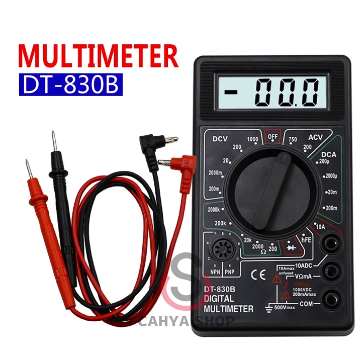 Multimeter Avometer TOFUDA/multitester digital DT-830B DT830B