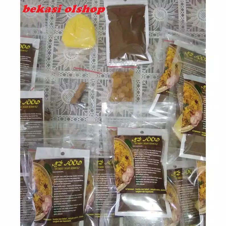 

Bumbu Kebuli Paket lengkap