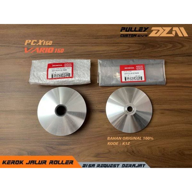 PULLEY RUMAH ROLLER CUSTOM BUBUT RACING PCX VARIO 160CC