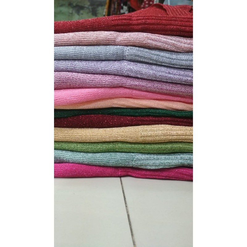 Pasmina Gliter Tebal/Pasmina Rajut Gliter/Pasmina Rajut Pengantin/Pasmina Pengantin/Hijab Pengantin