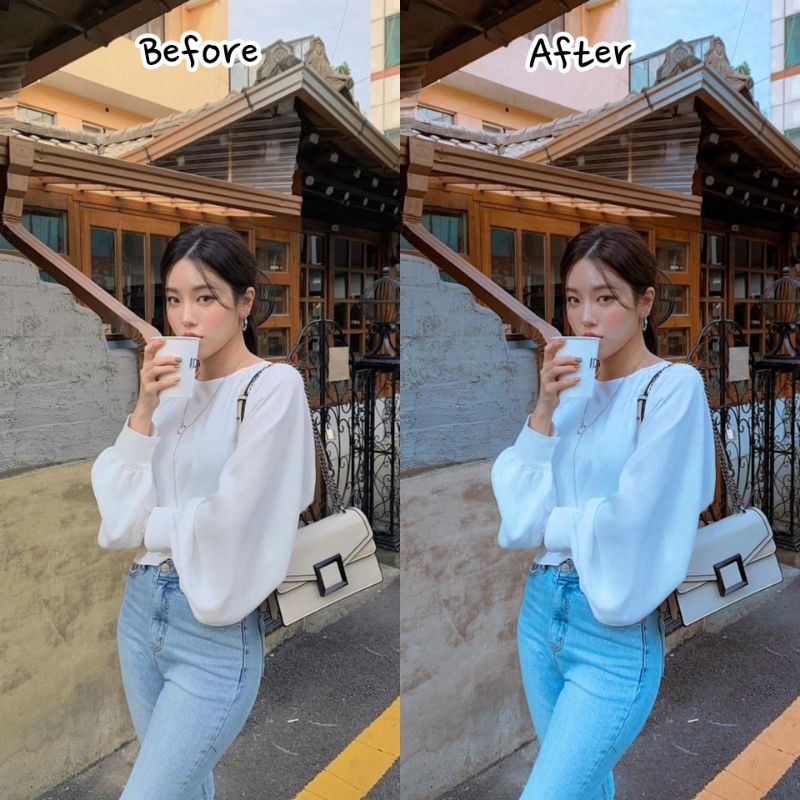 PRESET LIGHTROOM PREMIUM WARM BLUE (IOS dan Android)