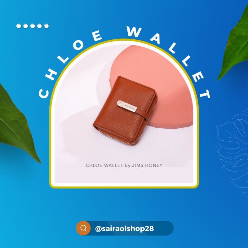 Jims Honey Chloe Wallet Dompet Lipat Dompet Wanita