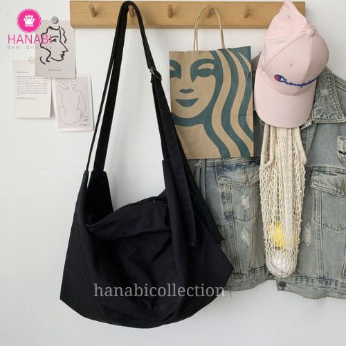 HANABI - Tas selempang / totebag MICELA tas cewe / tas cowo casual