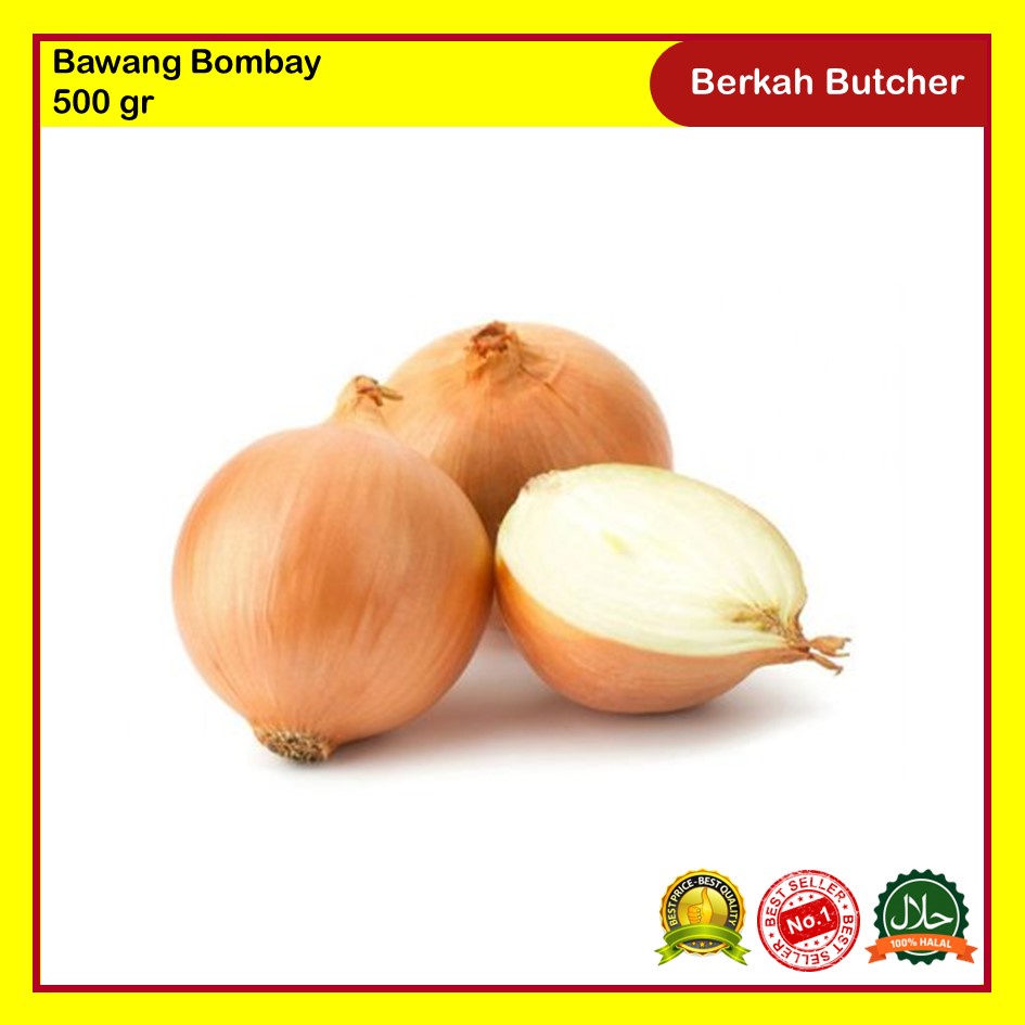 Bawang Bombay Segar 500 gr Berkah Butcher