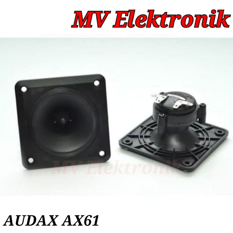 Tweeter Walet Audax AX61 Speaker Burung Walet AX 61