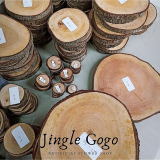 Wood slice 5 9 cm potongan kayu rustic woodslice mahoni Wood slice 5 9 cm potongan kayu rustic woodslice mahoni