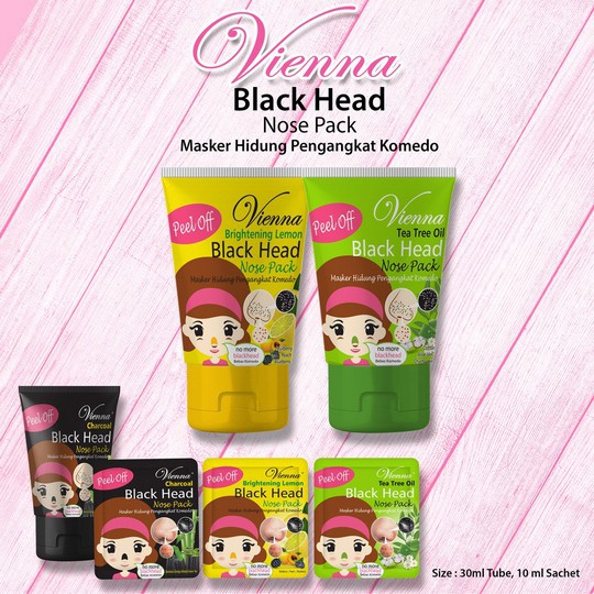 Vienna Black Head Nose Pack