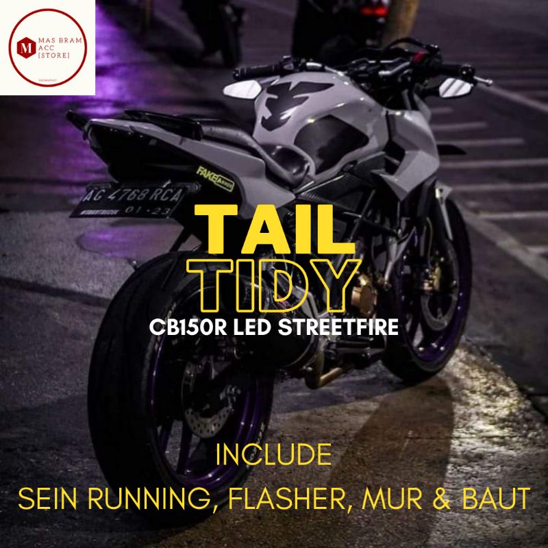 Jual Tail Tidy Cb R V V V Sein Flasher Plat Nomor Street Fender