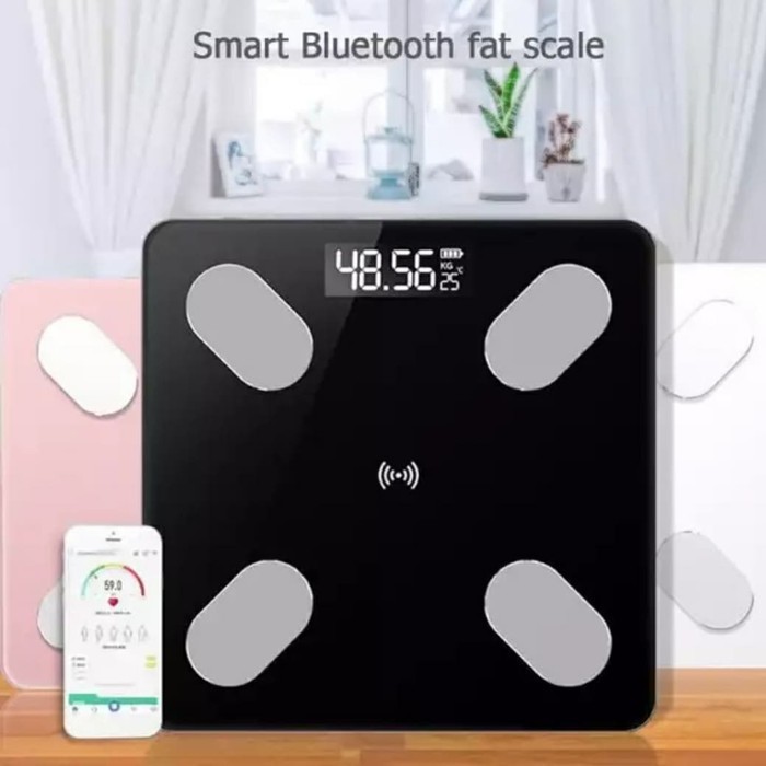 Timbangan Badan Digital Body Fat Monitor Smart Bluetooth