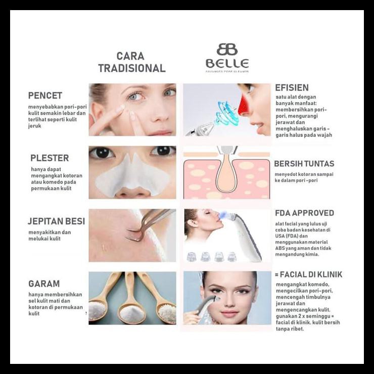 belle advanced pore cleaner
