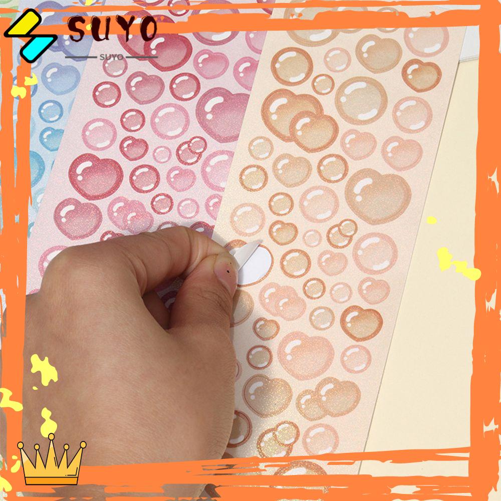 Suyo Stiker Bubble Motif Kartun Untuk Dekorasi Album