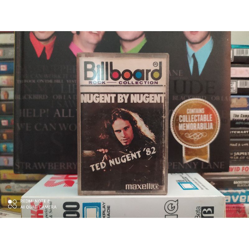 Kaset Pita : TED NUGENT '82 - NUGENT BY NUGENT.