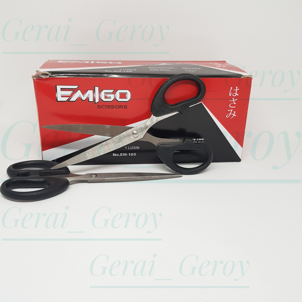 

Gunting Tanggung - Emigo 6inch - Solid Steel - Sharp & Safe