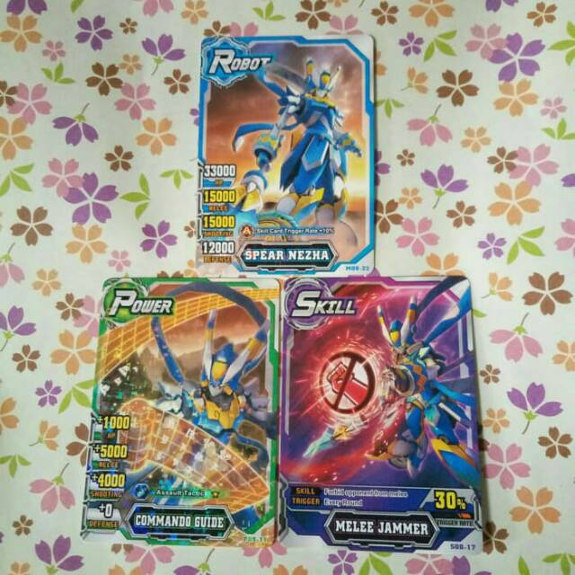 hero of robots set crystal spear nezha