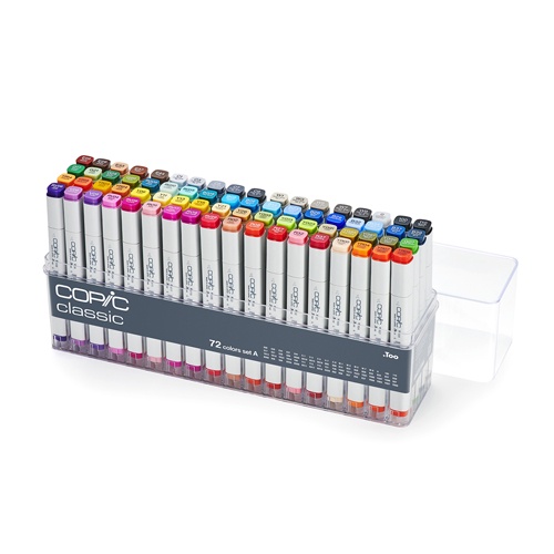 

Copic Sketch Marker Set 72 Colours Set A | Spidol Warna Warni 1 Set | CMK/72A